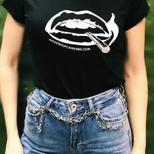 T-Shirt Ministry of Cannabis Żeński