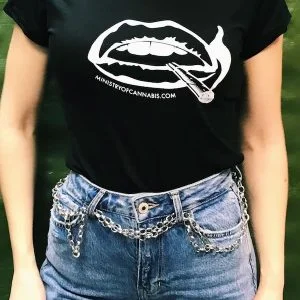 T-Shirt Ministry of Cannabis Femme
