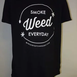 T-Shirt Ministry of Cannabis Homme Smoke
